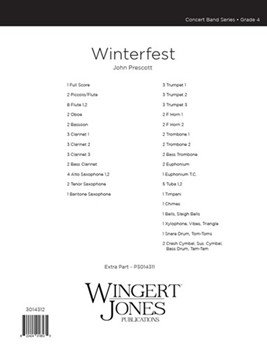 Winterfest - Full Score