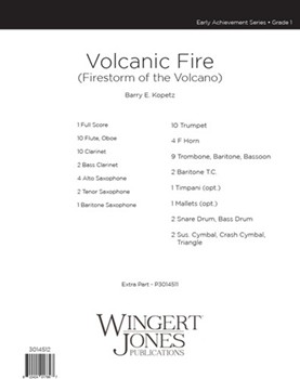 Volcanic Fire - Full Score