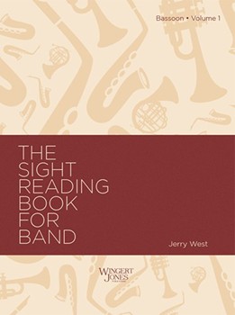 Sight-Reading Book For Band Book 1 by West Jerry for Bassoon