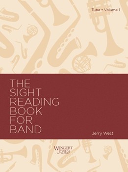 Sight-Reading Book For Band Book 1 by West Jerry for Tuba