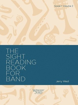 Sight-Reading Book For Band Book 2 by West Jerry for Full Score
