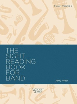 Sight-Reading Book For Band Book 2 by West Jerry for Flute
