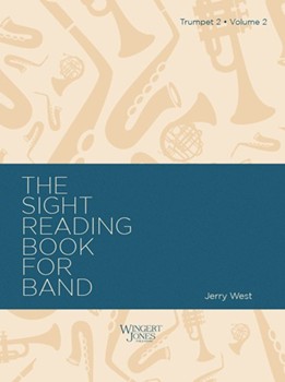 Sight-Reading Book For Band Book 2 by West Jerry for Trumpet 2