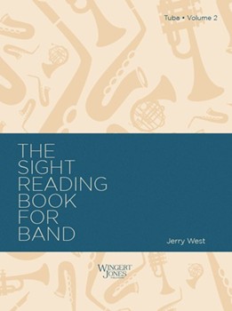 Sight-Reading Book For Band Book 2 by West Jerry for Tuba