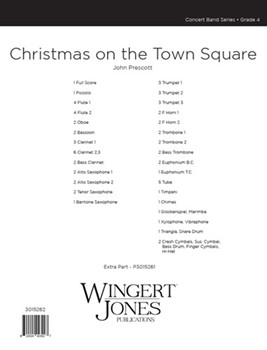 Christmas On The Town Square - Full Score