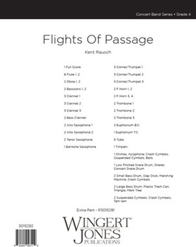 Flights Of Passage - Full Score