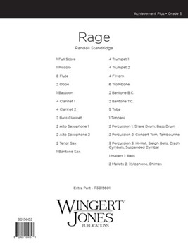 Rage - Full Score