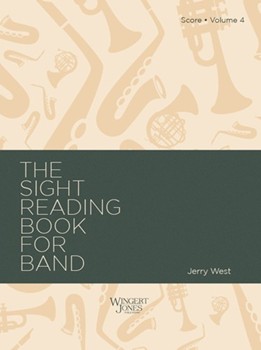 Sight-Reading Book For Band Book 4 by West Jerry for Full Score