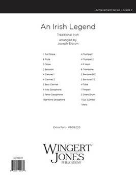 An Irish Legend - Full Score