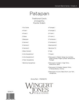 Patapan - Full Score
