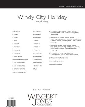Windy City Holiday - Full Score