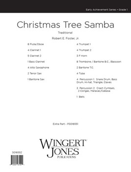 Christmas Tree Samba - Full Score
