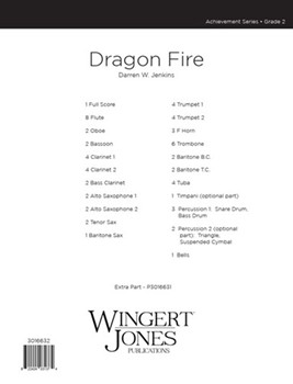 Dragon Fire for Full Score