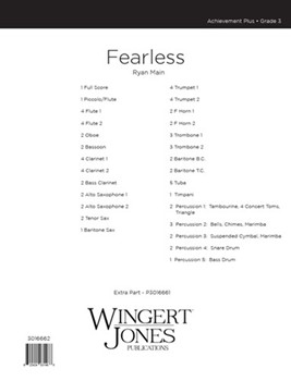 Fearless - Full Score