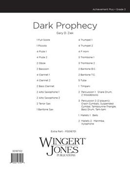 Dark Prophecy - Full Score
