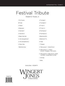 Festival Tribute - Full Score