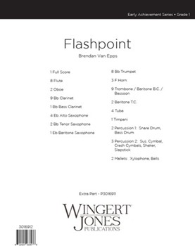 Flashpoint by van Epps Brendan for Full Score