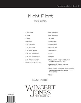 Night Flight by Gorham David for Full Score