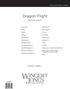 Dragon Flight by Jenkins Darren W for Full Score