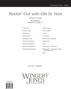 Rockin' Out with Old Saint Nick by Hanby Benjamin R - Foster Jr Robert E - for Full Score