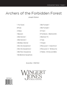 Archers of the Forbidden Forest by Joseph Eidson for Full Score