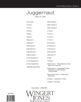 Juggernaut by Ziek Gary for Full Score
