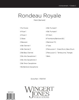 Rondeau Royale - Full Score