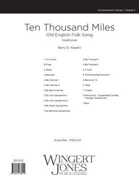Ten Thousand Miles - Full Score