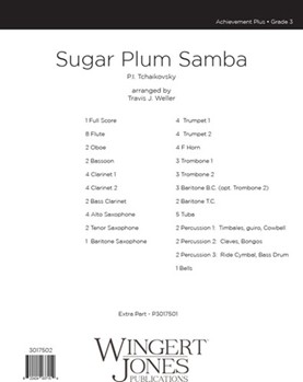 Sugar Plum Samba - Full Score