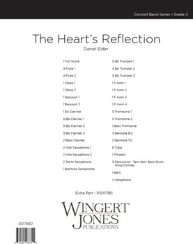 The Heart's Reflection - Full Score