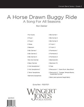 A Horse Drawn Buggy Ride - Full Score A Song For All Seasons