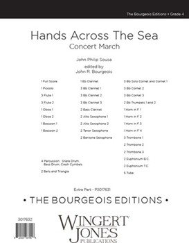 Hands Across the Sea by Sousa John Philip - Bourgeois John R - for Full Score