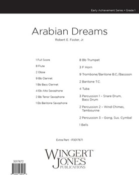 Arabian Dreams - Full Score