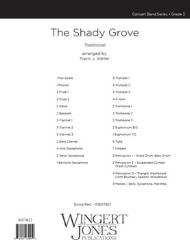 The Shady Grove - Full Score
