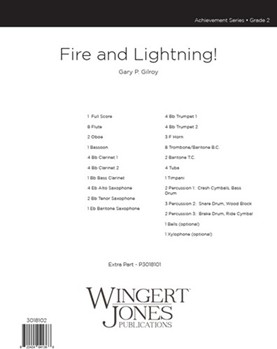 Fire and Lightning! - Full Score