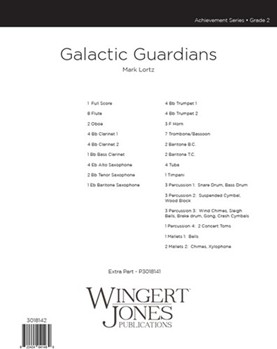 Galactic Guardians - Full Score