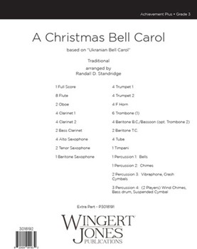 A Christmas Bell Carol - Full Score