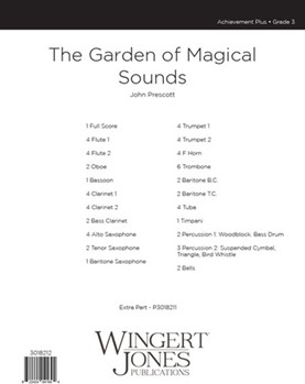 The Garden of Magical Sound - Full Score