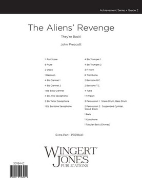 The Alien's Revenge - Full Score