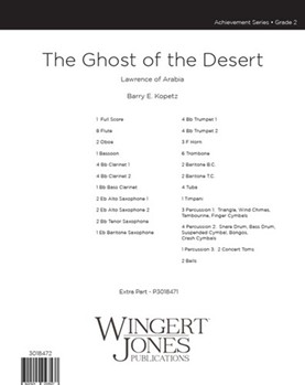 The Ghost of the Desert - Full Score