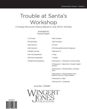 Trouble at Santas Workshop - Full Score