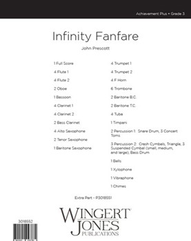 Infinity Fanfare - Full Score