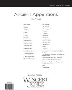 Ancient Apparitions - Full Score