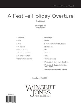 A Festive Holiday Overture - Full Score