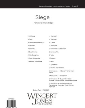 Seige - Full Score