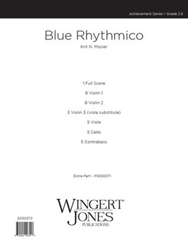 Blue Rhythmico by Mosier Kirt for Full Score