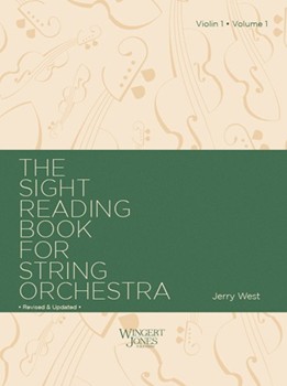 Sight-reading Book For String Orchestra by West Jerry for Violin I