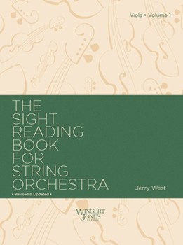 Sight-reading Book For String Orchestra by West Jerry for Viola