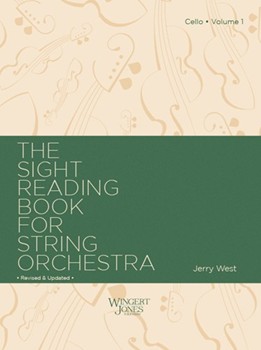 Sight-reading Book For String Orchestra by West Jerry for Cello