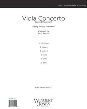 Viola Concerto Second Movement